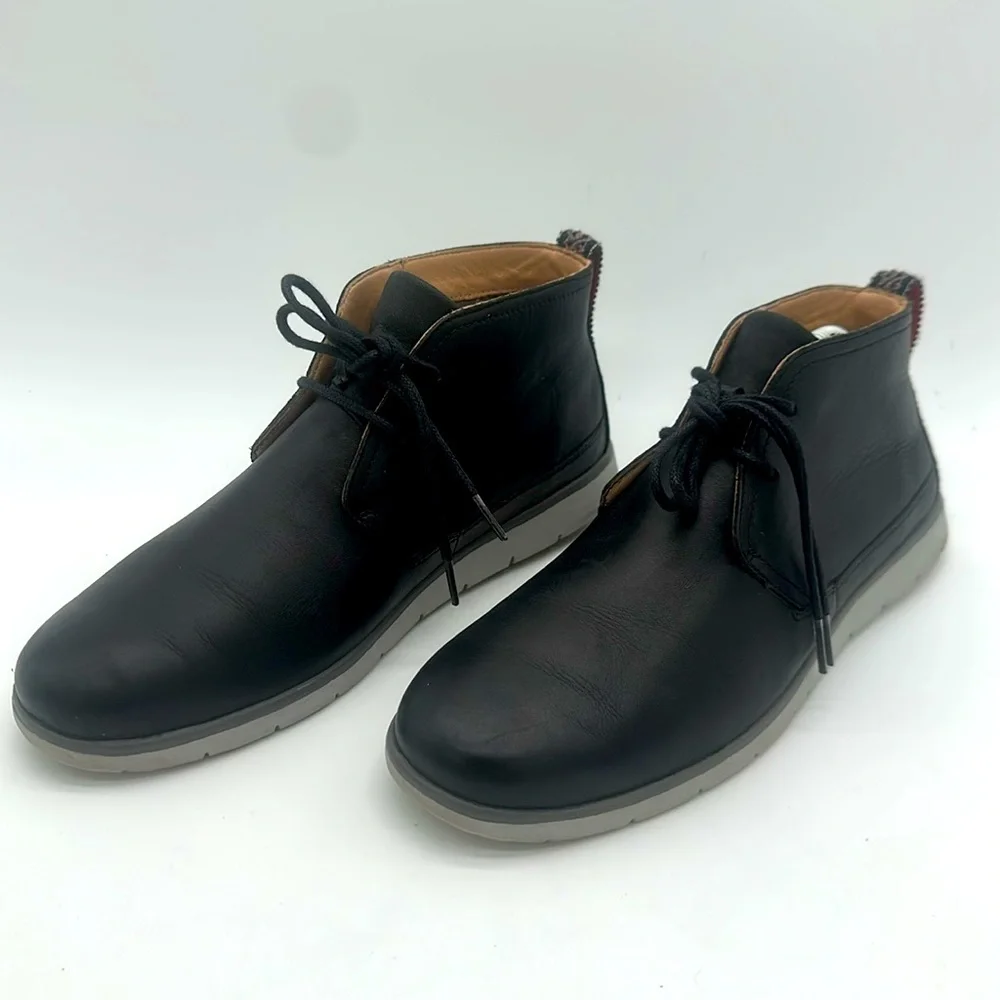 UGG Freamon Waterproof Chukka Ankle Leather Boots Black 1017277 Mens Size 9.5